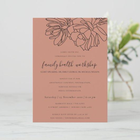 RUST SINAASAPPEL DESERT CACTI SUCCULENT WORKSHOP E KAART (Staand voorkant)