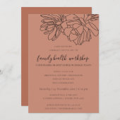 RUST SINAASAPPEL DESERT CACTI SUCCULENT WORKSHOP E KAART (Voorkant / Achterkant)