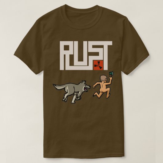 Rust spelers zijn als t-shirt (Design voorkant)