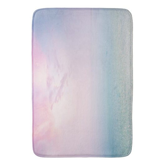 Rust Strand Zonsondergang Badmat (Voorkant Verticaal)