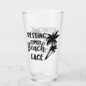 Rust strandgezicht glas (Achterkant)