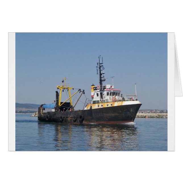 Rust Streked Vissen Boat (Voorkant Horizontaal)