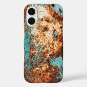 Rust Style and Blue Patina Case-Mate iPhone Case (Achterkant)