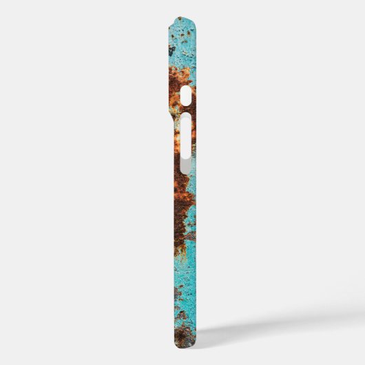 Rust Style and Blue Patina Case-Mate iPhone Case (Achterkant / Links)