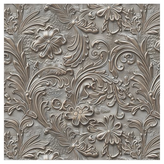 Rust taupe bewerkt leer stof (Close Up)