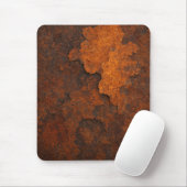 Rust Textuur Grunge Achtergrond Metalen Ontwerp Muismat (Met muis)