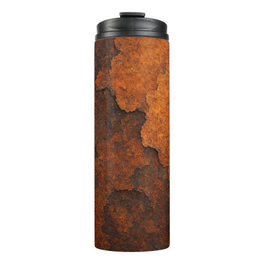Rust Textuur Grunge Achtergrond Metalen Ontwerp Thermosbeker (Voorkant)