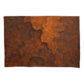 Rust textuur grunge achtergrond - verouderd metale kussensloop (Voorkant-Links)