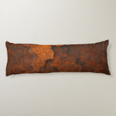 Rust textuur grunge achtergrond - verouderd metale lichaamskussen (Achterkant)