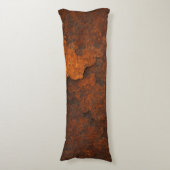 Rust textuur grunge achtergrond - verouderd metale lichaamskussen (Voorkant Verticaal)