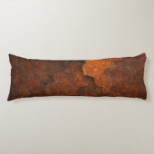 Rust textuur grunge achtergrond - verouderd metale lichaamskussen (Voorkant)