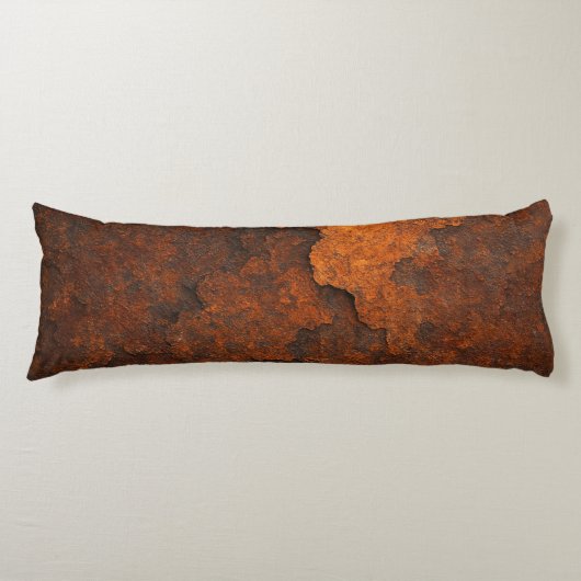 Rust textuur grunge achtergrond - verouderd metale lichaamskussen (Voorkant)