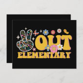 Rust uit Elementary Groovy Laatste dag van de scho Briefkaart (Voorkant / Achterkant)