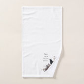 Rust Uw Vermoeide Botten Halloween Badhanddoekense Bad Handdoek (Handdoek)