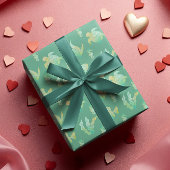 Rust van de oceaan inpakpapier vel