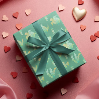 Rust van de oceaan inpakpapier vel