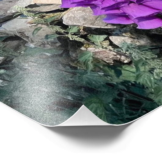 Rust van het Engelse platteland Foto Afdruk (Hoek)