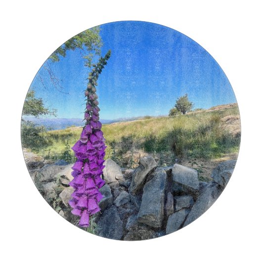 Rust van het Engelse platteland Snijplank (Voorkant)