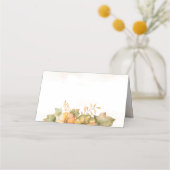 Rust verliest pomkin Thankful Family Thanksgiving Plaatskaartje (Voorkant)