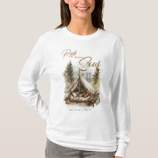 Rust voor je ziel Christelijk Boho Women's Shirt