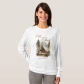 Rust voor je ziel Christelijk Boho Women's Shirt (Voorkant volledig)