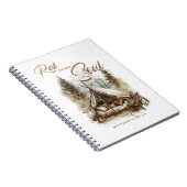 Rust voor je ziel Christelijke Boho Journal Notitieboek (Rechterzijde)