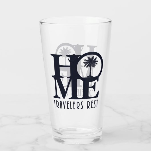 Rust voor thuisreizigers glas (Achterkant)