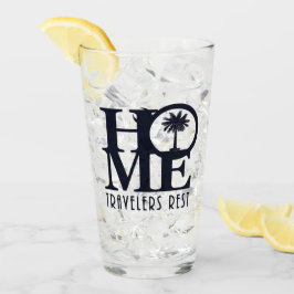 Rust voor thuisreizigers glas