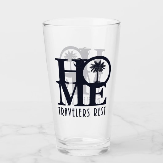 Rust voor thuisreizigers glas (Voorkant)