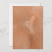 Rust waterverf wereldkaart bruiloft (Achterkant)