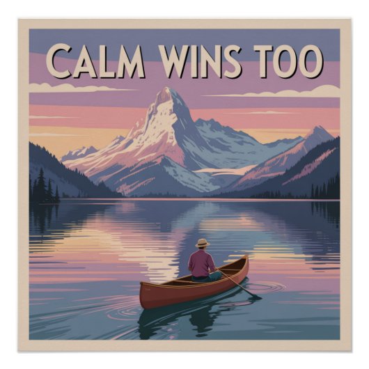 Rust Wint Ook Perfect Poster (Voorkant)