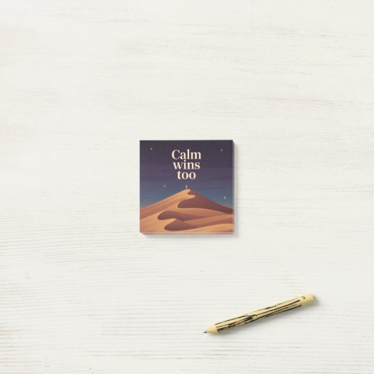 Rust Wint Ook Post-it® Notes (Op bureau)
