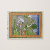 Rustam die de Witte Maan doodde, illustratie van Legpuzzel (Horizontaal)