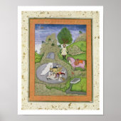 Rustam die de Witte Maan doodde, illustratie van Poster (Voorkant)