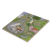 Rustam die de Witte Maan doodde, illustratie van Tegeltje (Zijkant)