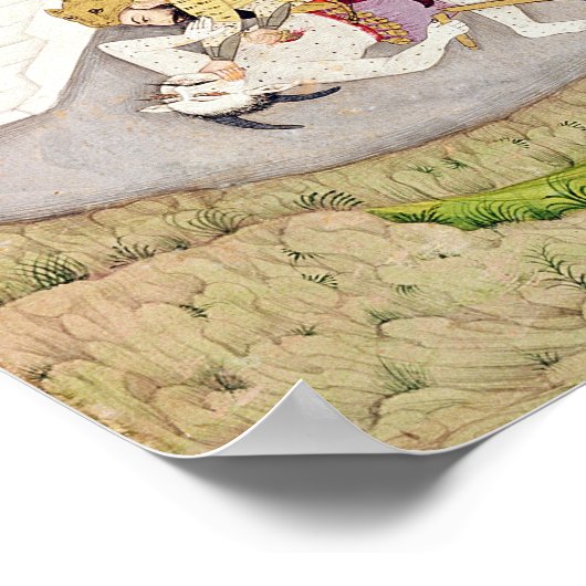 Rustam doodt de Witte Demon Poster (Hoek)