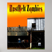 RustBelt Zombies cover Poster (Voorkant)