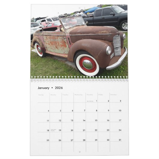 Rustbucket Calendar #1 Kalender (Jan 2026)