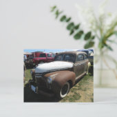 Rustbucket Car Briefkaart (Staand voorkant)