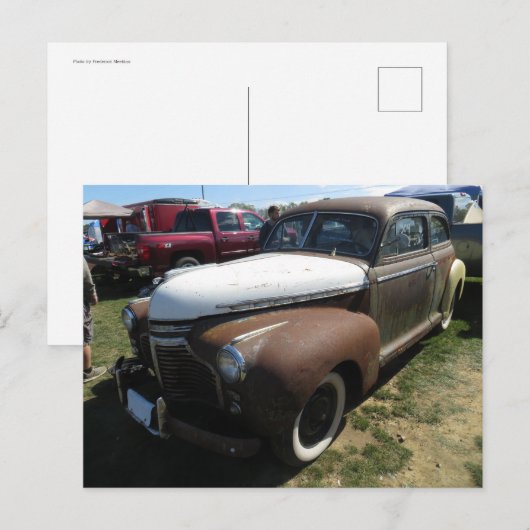 Rustbucket Car Briefkaart (Voorkant / Achterkant)