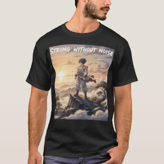 Ruste Sterkte Anime Gym Motivatie T-Shirt