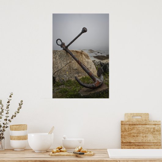 Rusted and Worn - An Anchor Ashore Poster (Keuken)