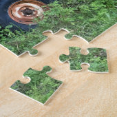 Rusted Antiek Pickup Truck in de Bossen Legpuzzel (Zijkant)