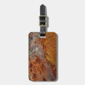 Rusted bagagelabel (Voorkant verticaal)