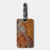 Rusted bagagelabel (Achterkant verticaal)