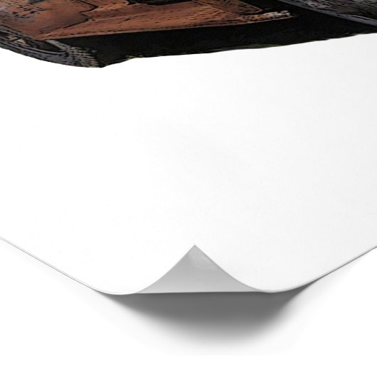 Rusted barn-find 1937 Chevy pickup Poster (Hoek)