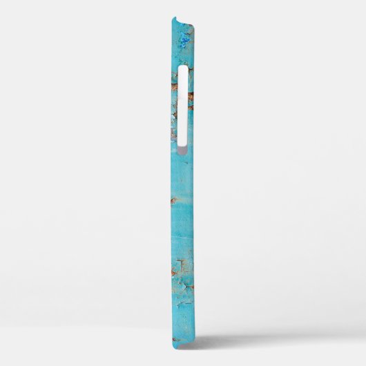Rusted Blue Metal: gestructureerde muur. Case-Mate iPhone Case (Achterkant / Links)