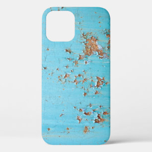 Rusted Blue Metal: gestructureerde muur. Case-Mate iPhone Case