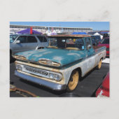 Rusted Blue Truck Briefkaart (Voorkant)