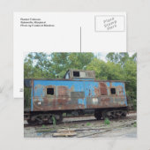 Rusted Caboose Briefkaart (Voorkant / Achterkant)